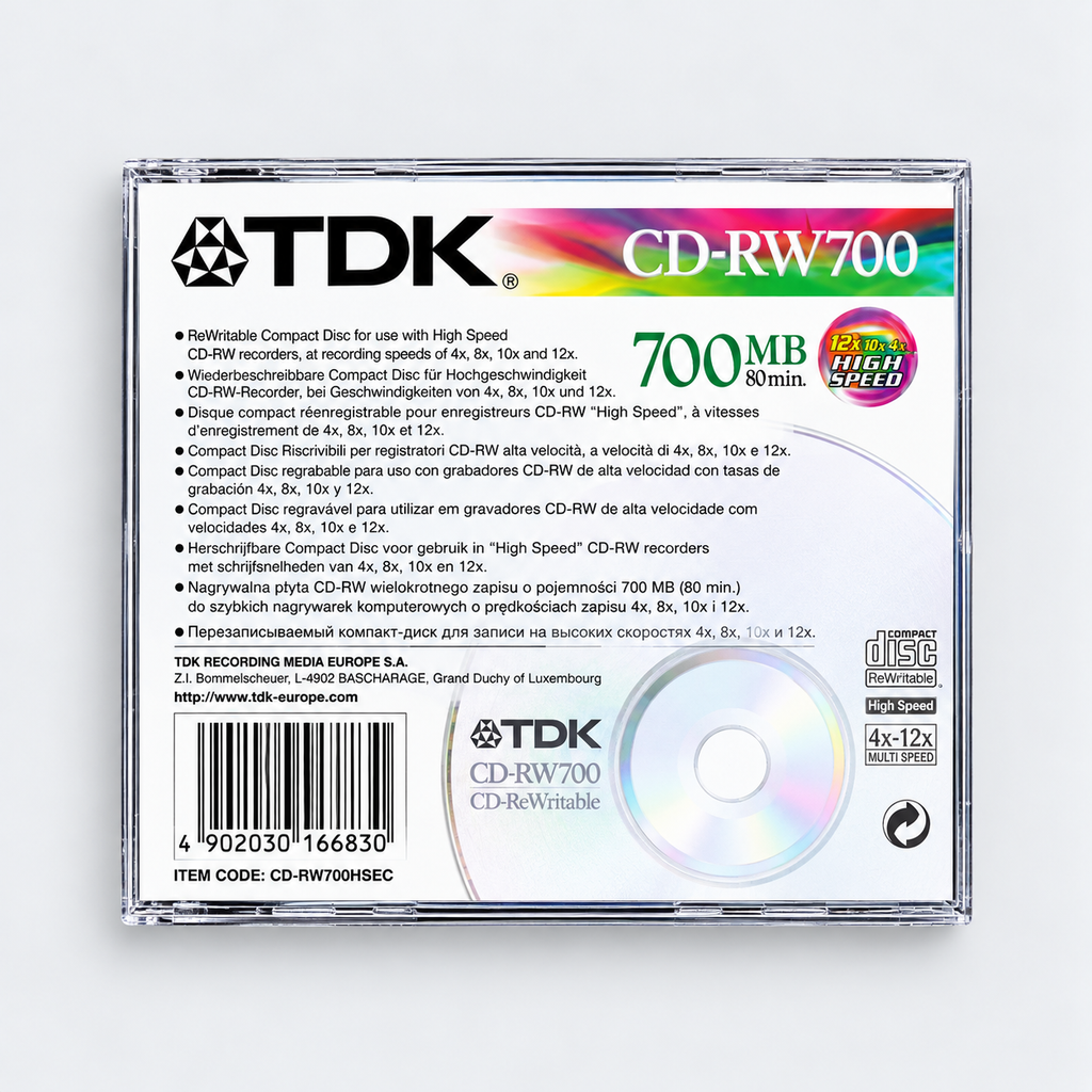 CD vierge.
