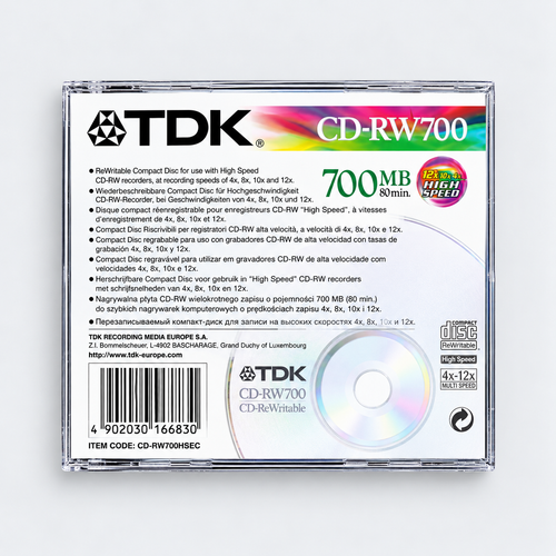 CD vierge.